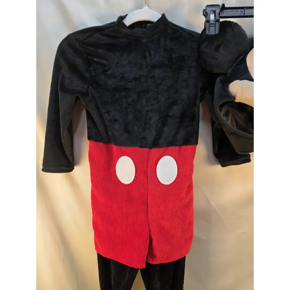 Disney Mickey Mouse Toddler 3T- 4T Jumpsuit Halloween Costume Trick Or Treat